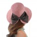 Fashion Summer  Lady Wide Brim Beach Cap Bucket Straw Bowknot V Cut Sun Hat  eb-67054119